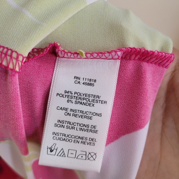 Michael Kors Pink Floral Sleeveless Dress - Picture 4 of 8